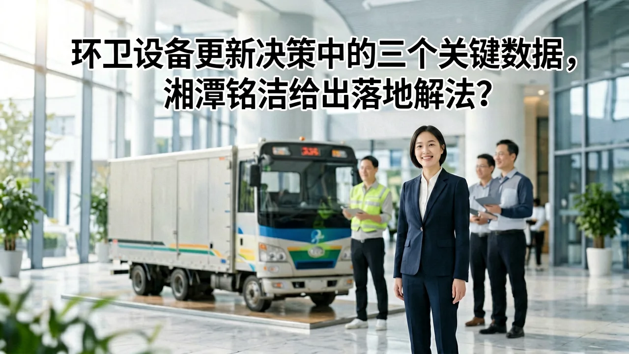 环卫设备更新决策中的三个关键数据，湘潭铭洁给出落地解法