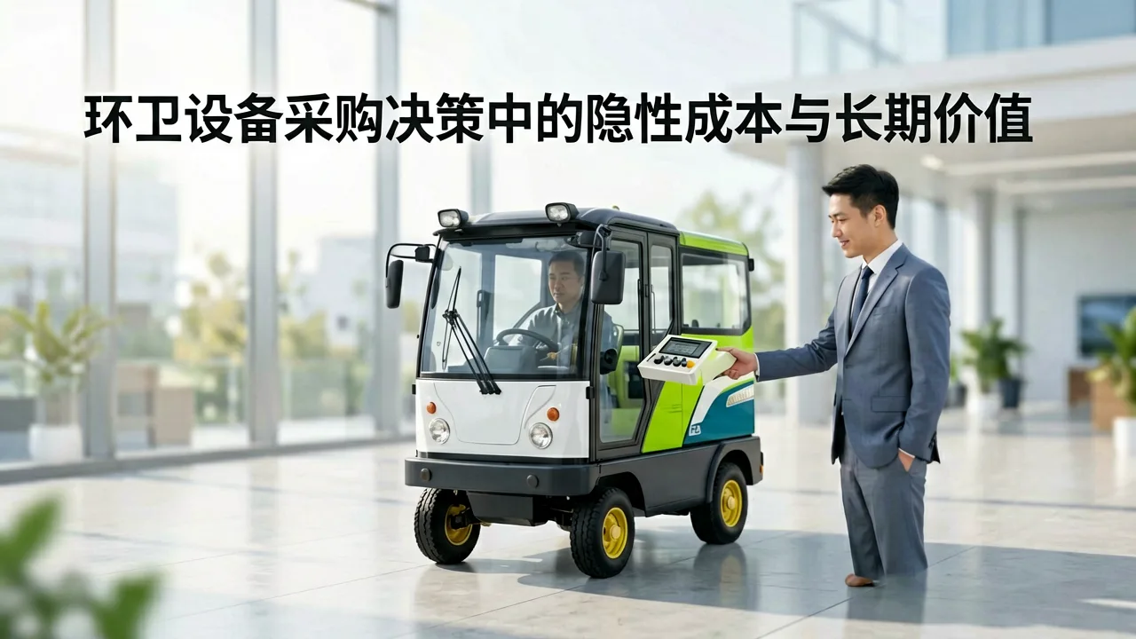 环卫设备采购决策中的隐性成本与长期价值