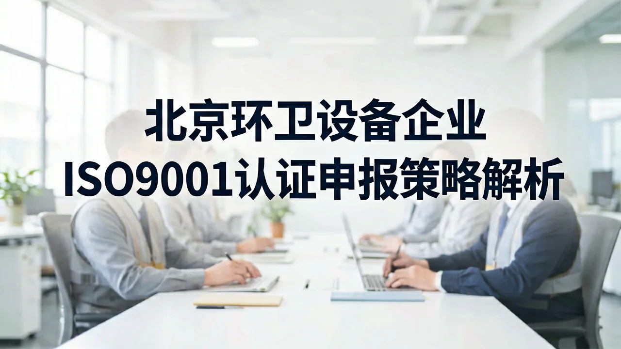 北京环卫设备企业ISO9001认证申报策略解析