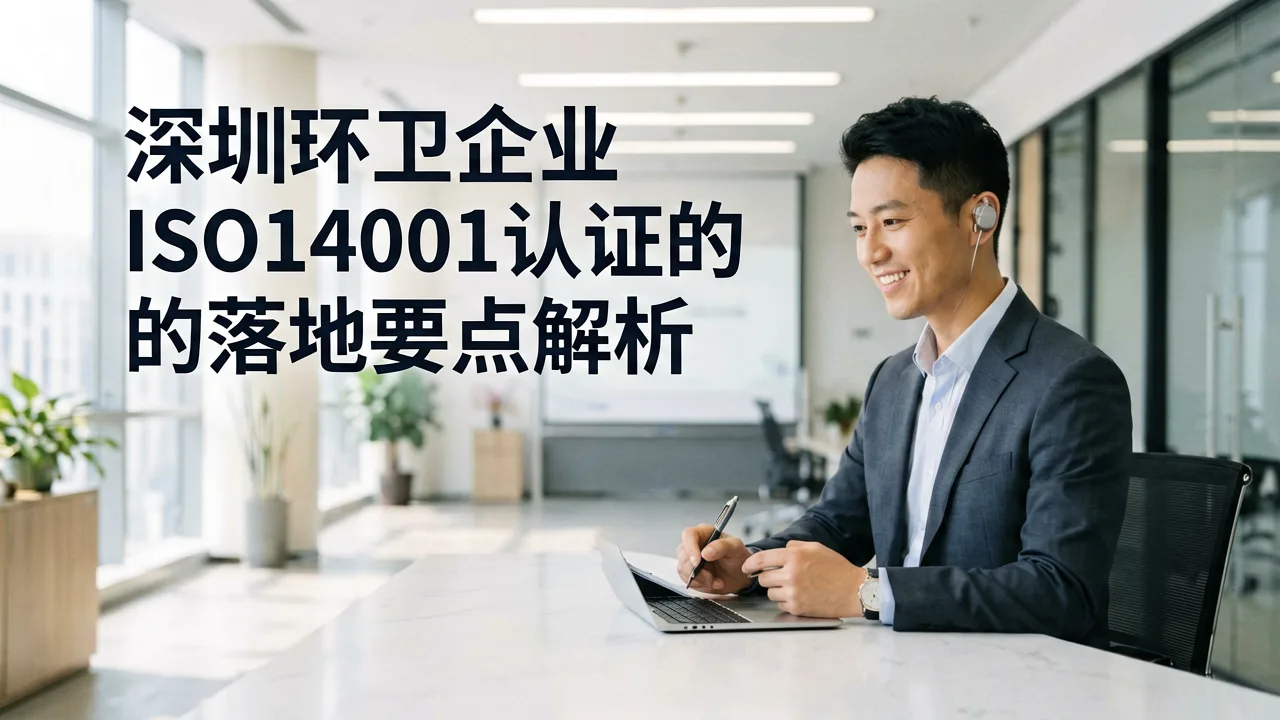 深圳环卫企业ISO14001认证的落地要点解析